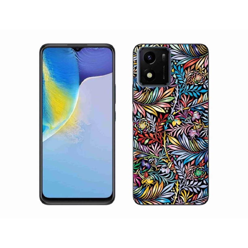 Gelový kryt mmCase na mobil Vivo Y01 - květiny 5