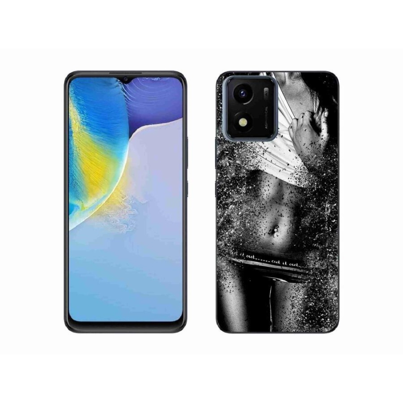 Gelový kryt mmCase na mobil Vivo Y01 - sexy žena 1