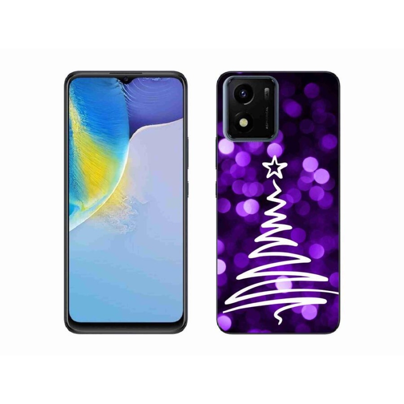 Gelový kryt mmCase na mobil Vivo Y01 - stromek