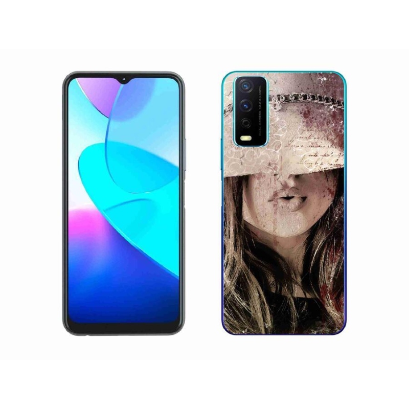 Gelový kryt mmCase na mobil Vivo Y11s/Y20s - dívka