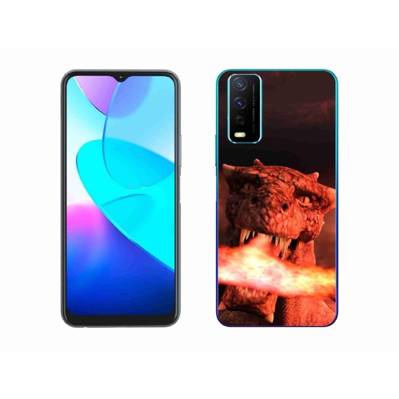 Gelový kryt mmCase na mobil Vivo Y11s/Y20s - drak