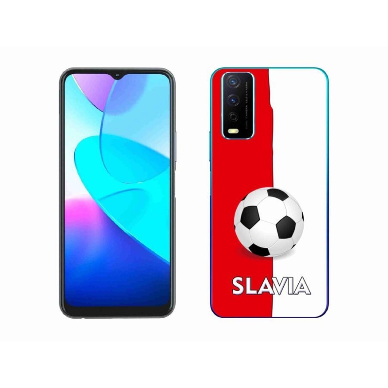 Gelový kryt mmCase na mobil Vivo Y11s/Y20s - fotbal 2