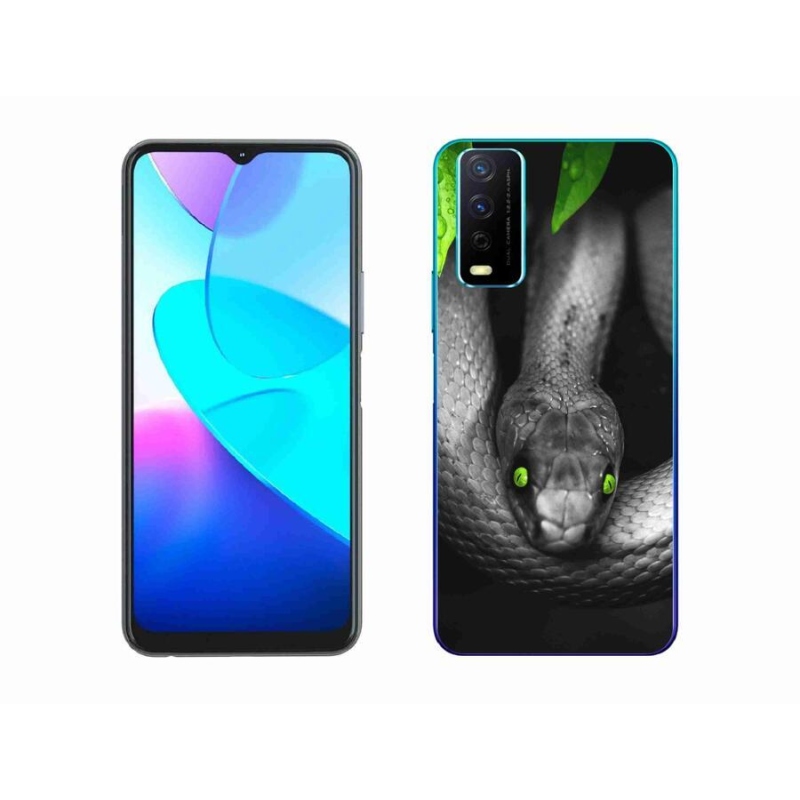 Gelový kryt mmCase na mobil Vivo Y11s/Y20s - had