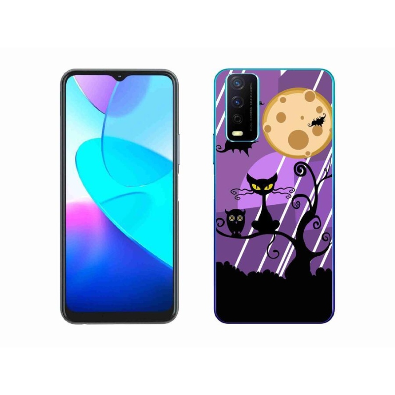 Gelový kryt mmCase na mobil Vivo Y11s/Y20s - halloween
