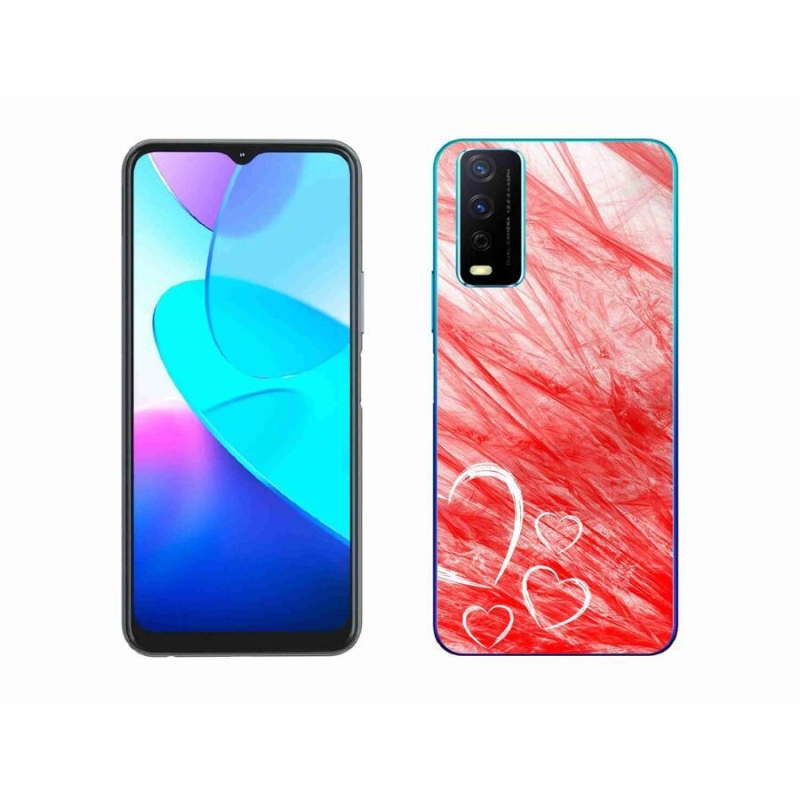 Gelový kryt mmCase na mobil Vivo Y11s/Y20s - heart