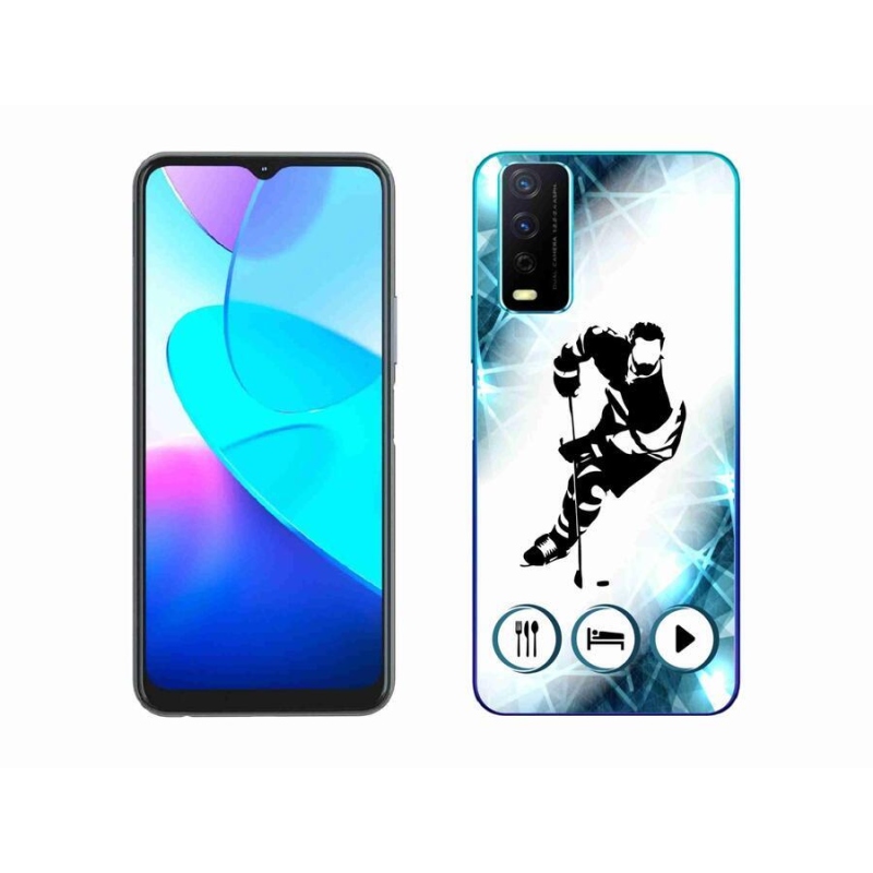 Gelový kryt mmCase na mobil Vivo Y11s/Y20s - hokej 1