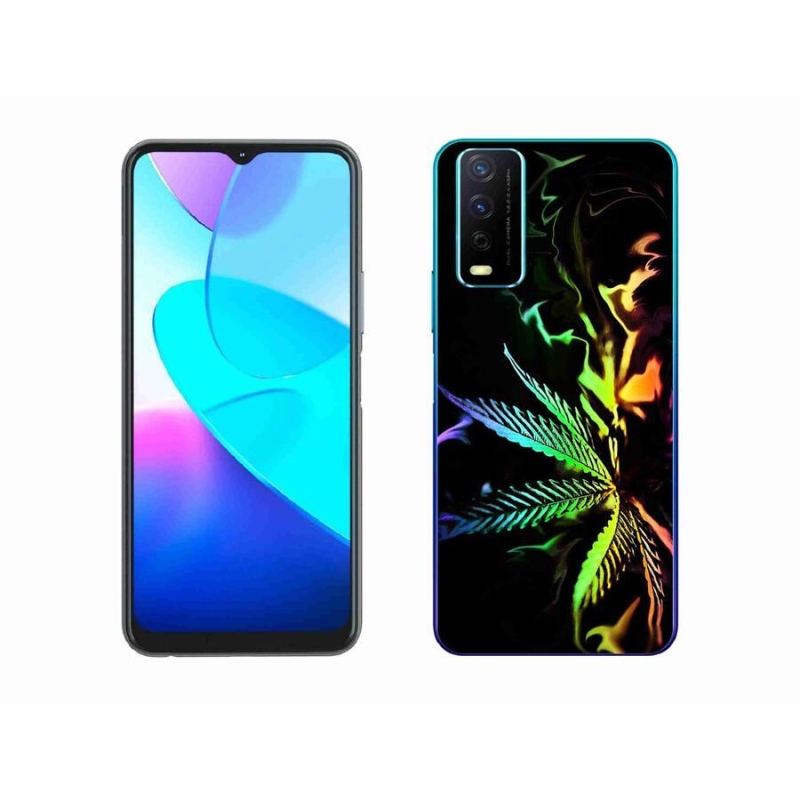 Gelový kryt mmCase na mobil Vivo Y11s/Y20s - konopí 2