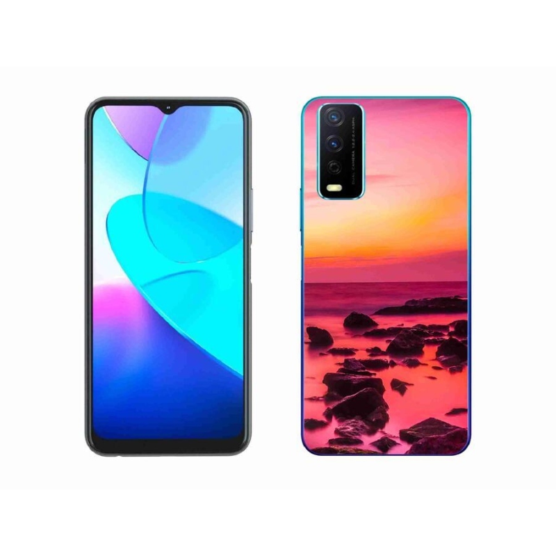 Gelový kryt mmCase na mobil Vivo Y11s/Y20s - moře a záře