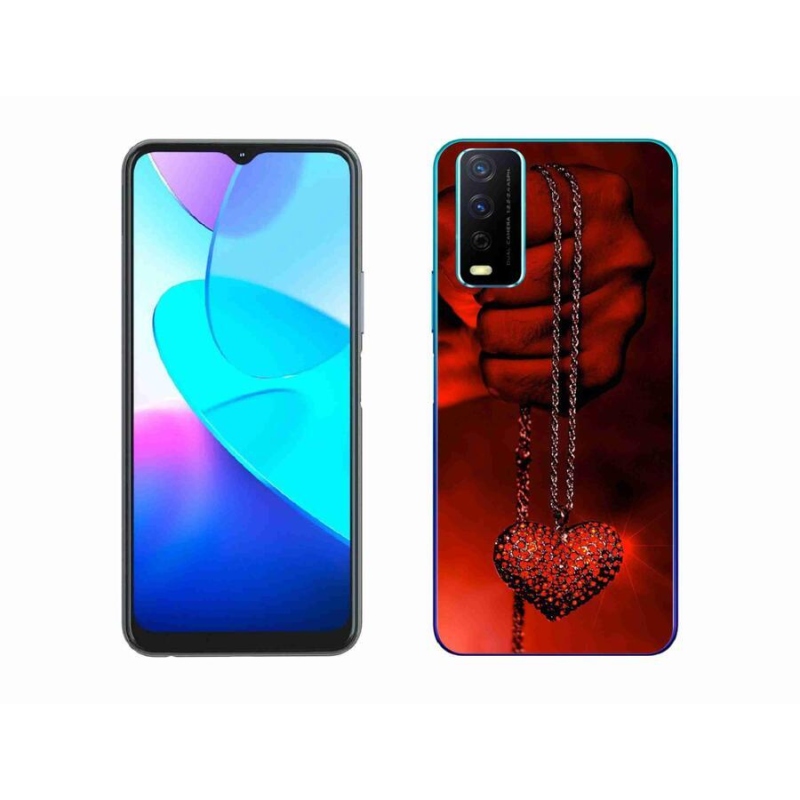 Gelový kryt mmCase na mobil Vivo Y11s/Y20s - náhrdelník