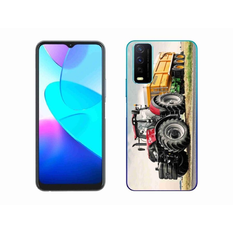 Gelový kryt mmCase na mobil Vivo Y11s/Y20s - traktor 3