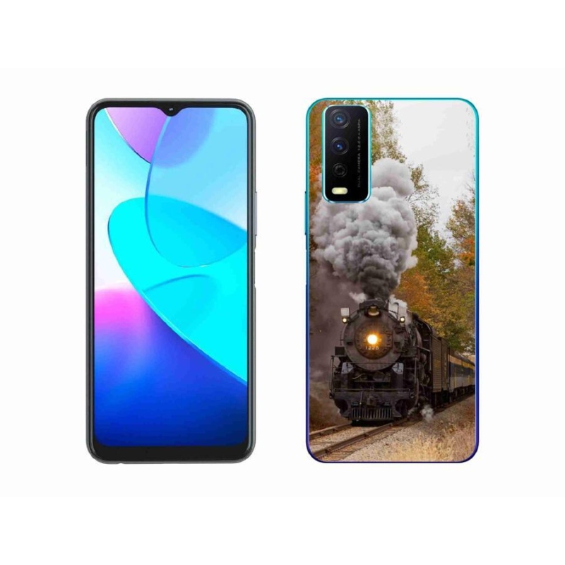 Gelový kryt mmCase na mobil Vivo Y11s/Y20s - vlak 1