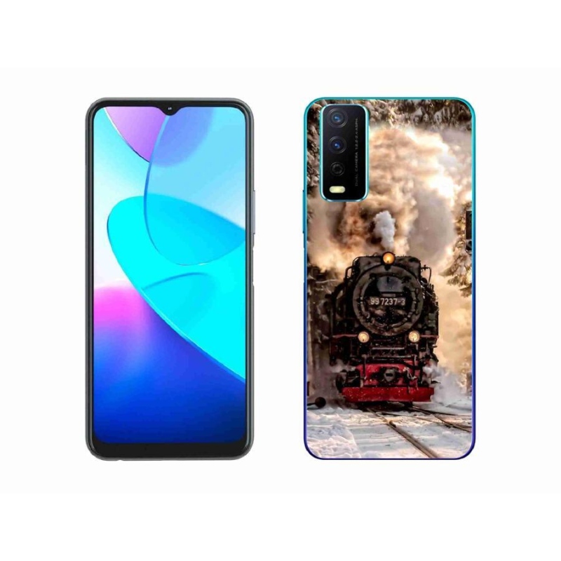 Gelový kryt mmCase na mobil Vivo Y11s/Y20s - vlak