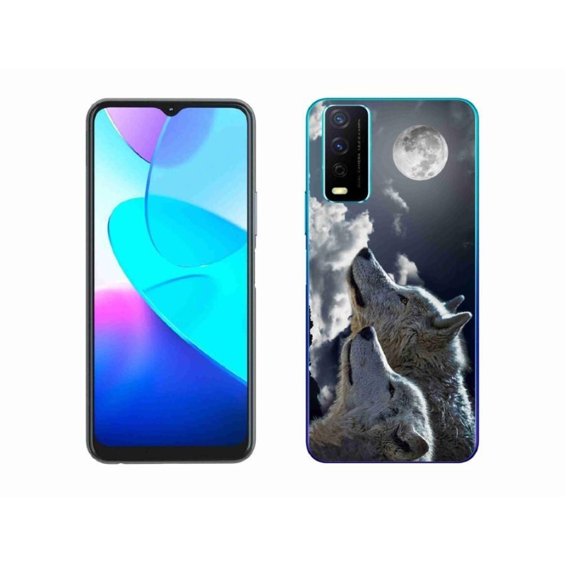 Gelový kryt mmCase na mobil Vivo Y11s/Y20s - vlci