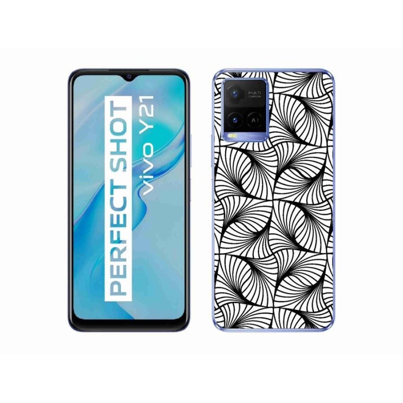 Gelový kryt mmCase na mobil Vivo Y21/Y21s/Y33s - abstrakt 11