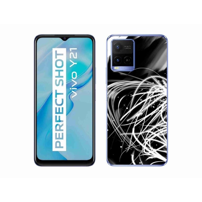 Gelový kryt mmCase na mobil Vivo Y21/Y21s/Y33s - abstrakt 2
