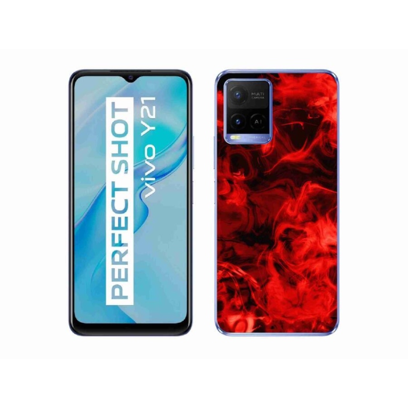 Gelový kryt mmCase na mobil Vivo Y21/Y21s/Y33s - abstraktní vzor 11