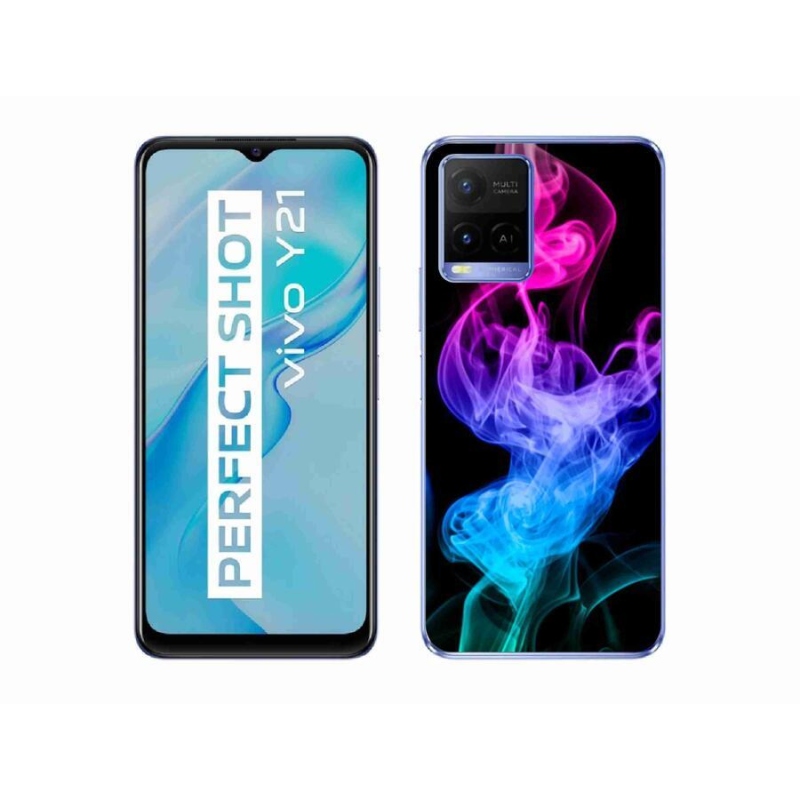 Gelový kryt mmCase na mobil Vivo Y21/Y21s/Y33s - abstraktní vzor 8
