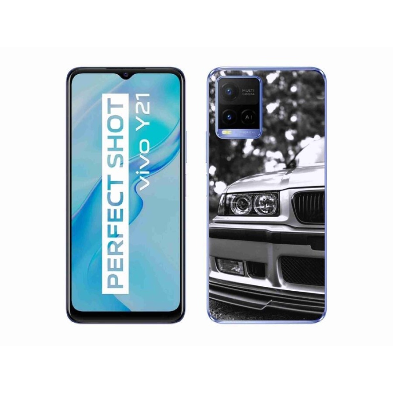 Gelový kryt mmCase na mobil Vivo Y21/Y21s/Y33s - auto 4