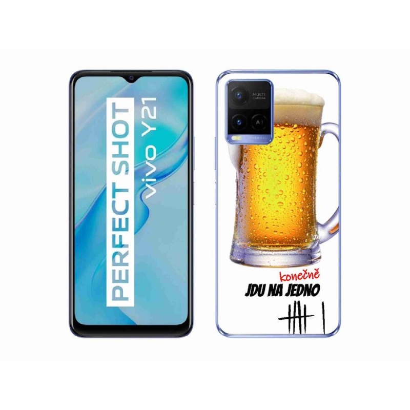 Gelový kryt mmCase na mobil Vivo Y21/Y21s/Y33s - jdu na jedno