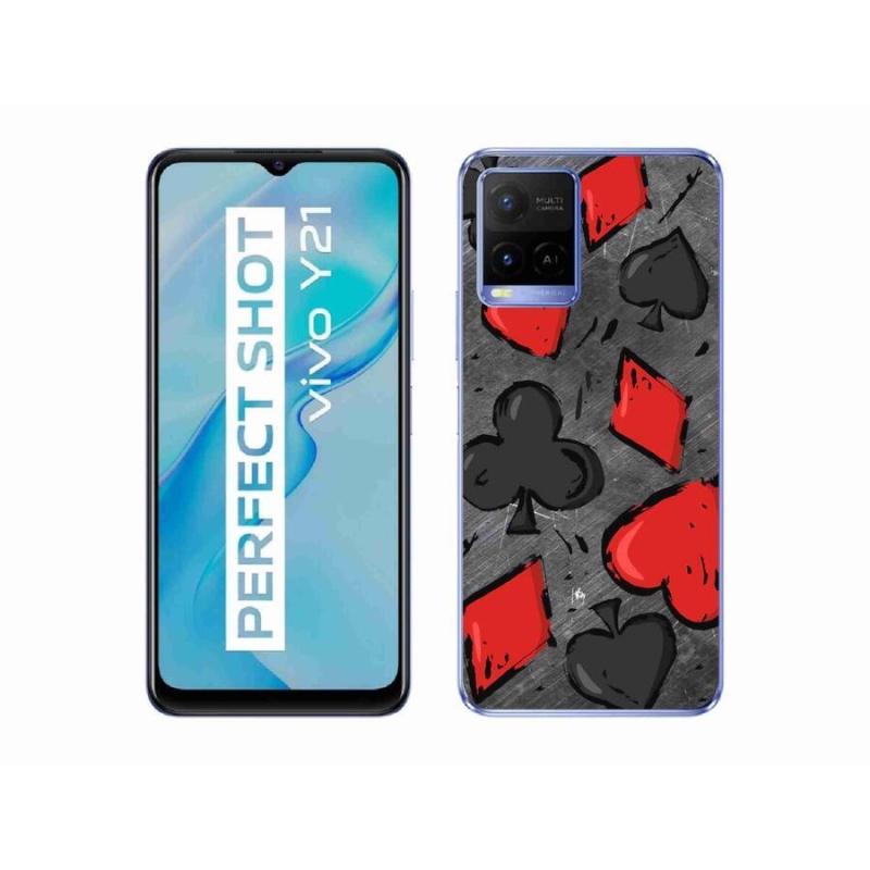 Gelový kryt mmCase na mobil Vivo Y21/Y21s/Y33s - karta 1