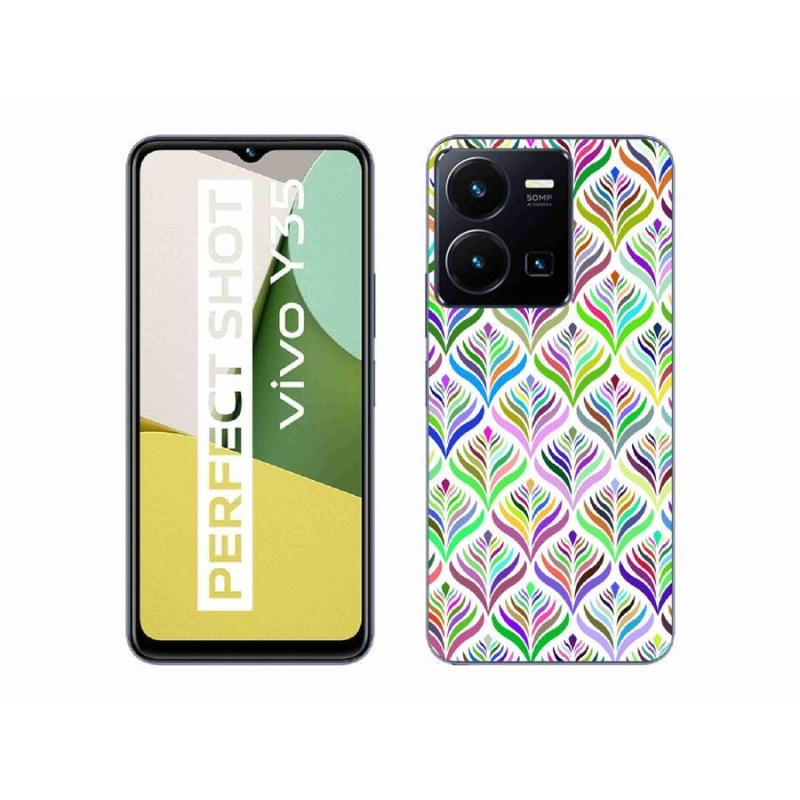 Gelový kryt mmCase na mobil Vivo Y35 - abstrakt 15
