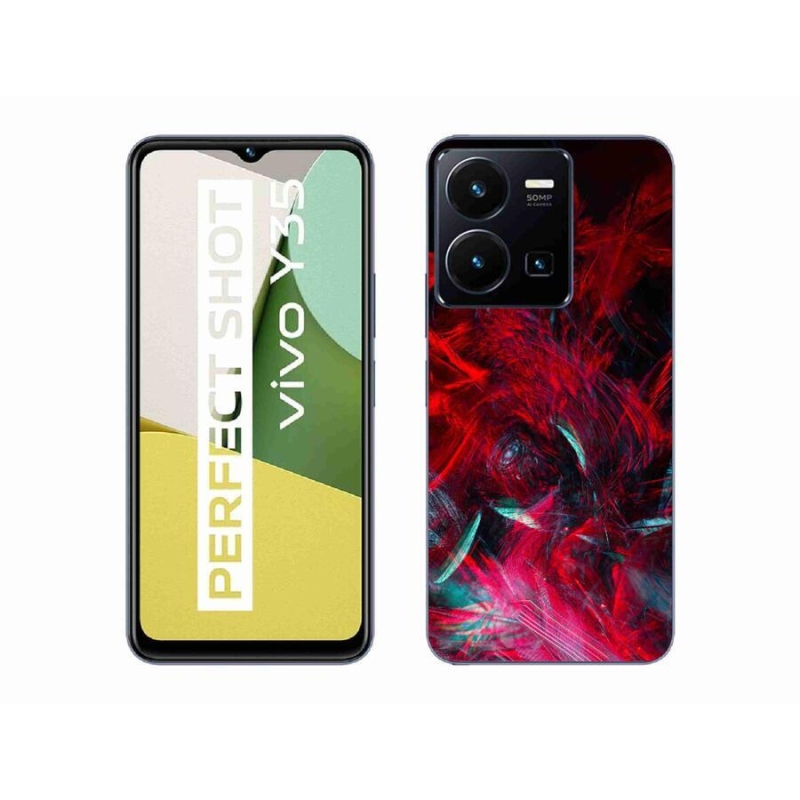 Gelový kryt mmCase na mobil Vivo Y35 - abstrakt 16
