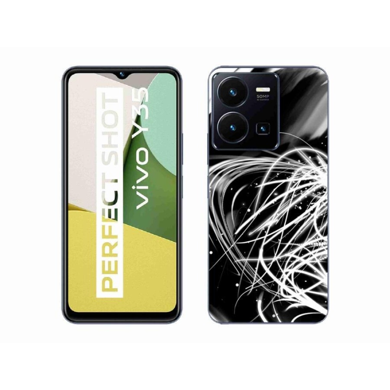 Gelový kryt mmCase na mobil Vivo Y35 - abstrakt 2