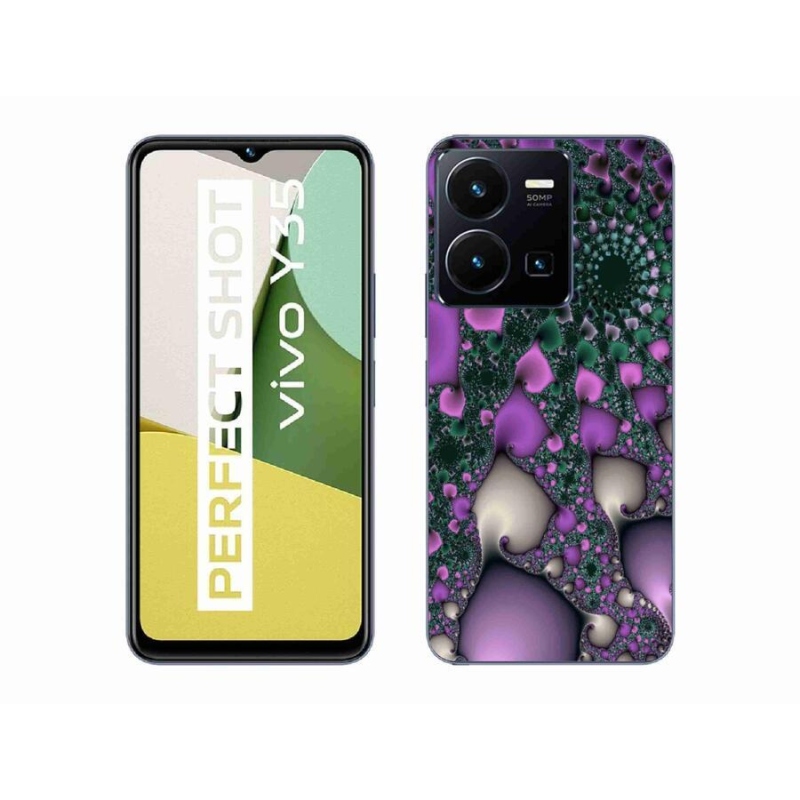 Gelový kryt mmCase na mobil Vivo Y35 - abstrakt 7