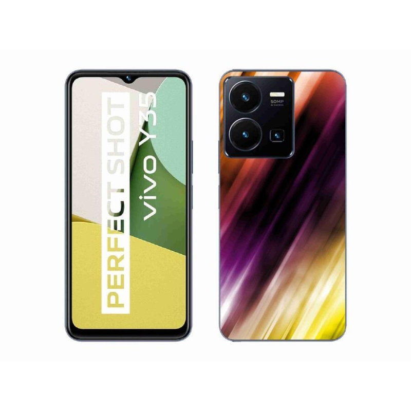 Gelový kryt mmCase na mobil Vivo Y35 - abstraktní vzor 5