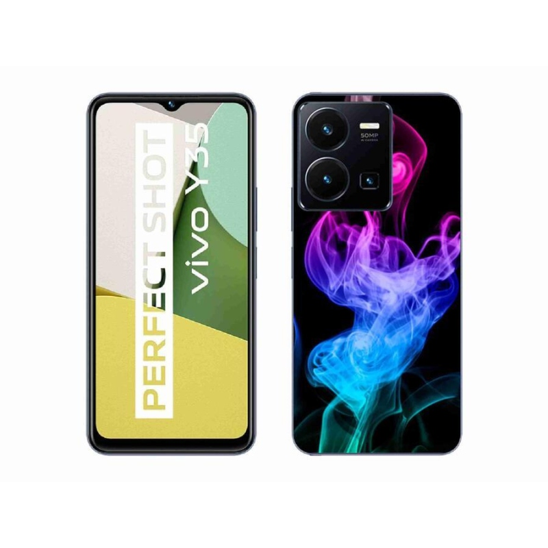 Gelový kryt mmCase na mobil Vivo Y35 - abstraktní vzor 8