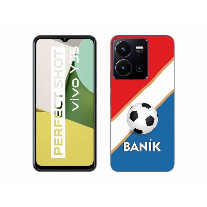 Gelový kryt mmCase na mobil Vivo Y35 - Baník