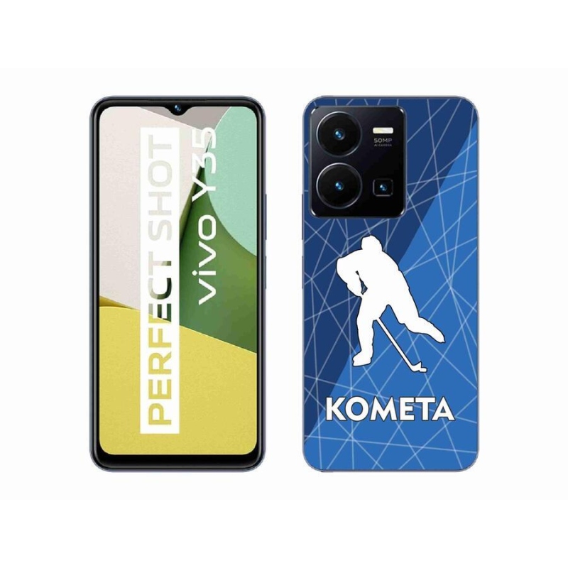 Gelový kryt mmCase na mobil Vivo Y35 - Kometa