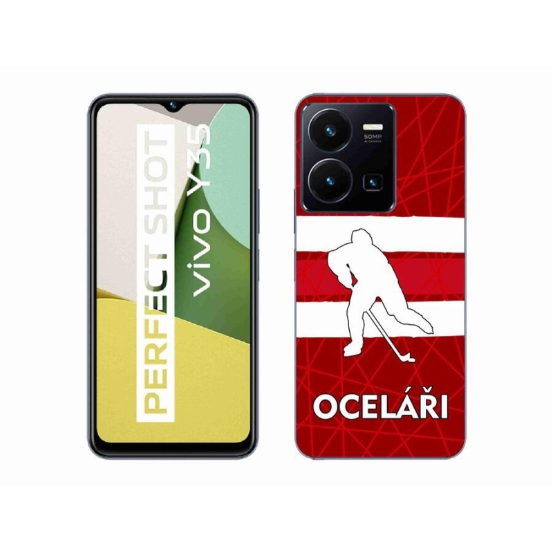 Gelový kryt mmCase na mobil Vivo Y35 - Oceláři
