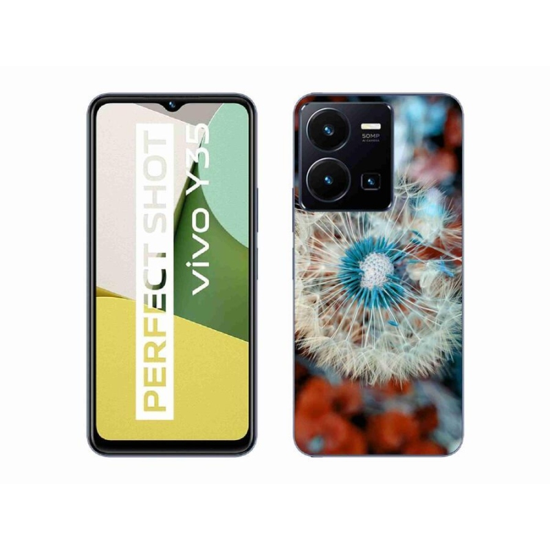 Gelový kryt mmCase na mobil Vivo Y35 - odkvetlá pampeliška 1