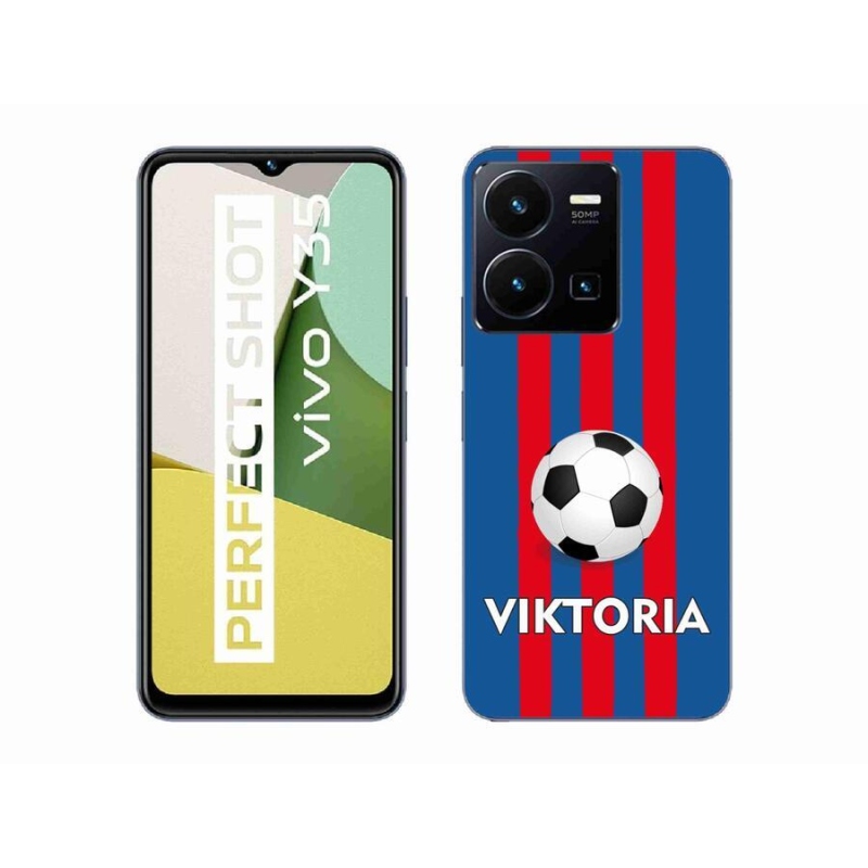 Gelový kryt mmCase na mobil Vivo Y35 - Viktoria
