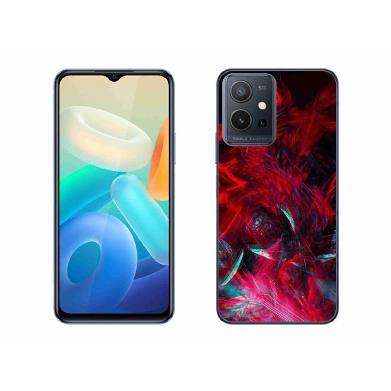 Gelový kryt mmCase na mobil Vivo Y55 5G - abstrakt 16