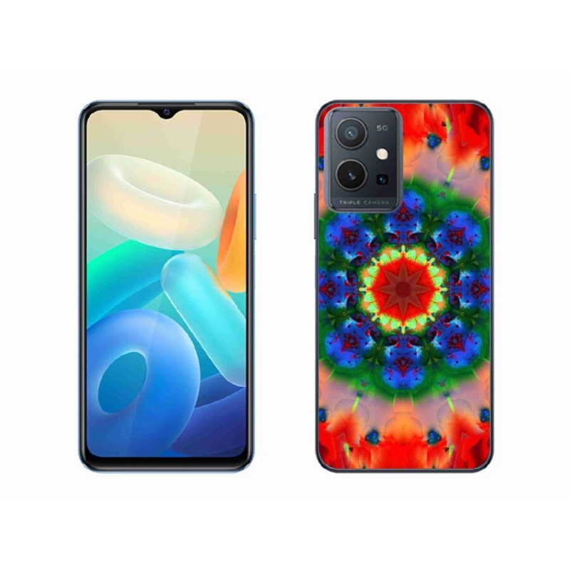 Gelový kryt mmCase na mobil Vivo Y55 5G - abstrakt 5