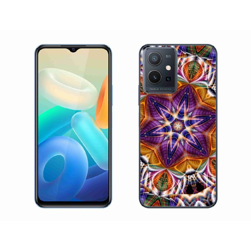 Gelový kryt mmCase na mobil Vivo Y55 5G - abstrakt 6