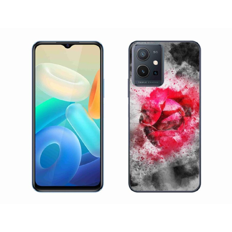 Gelový kryt mmCase na mobil Vivo Y55 5G - abstrakt 9