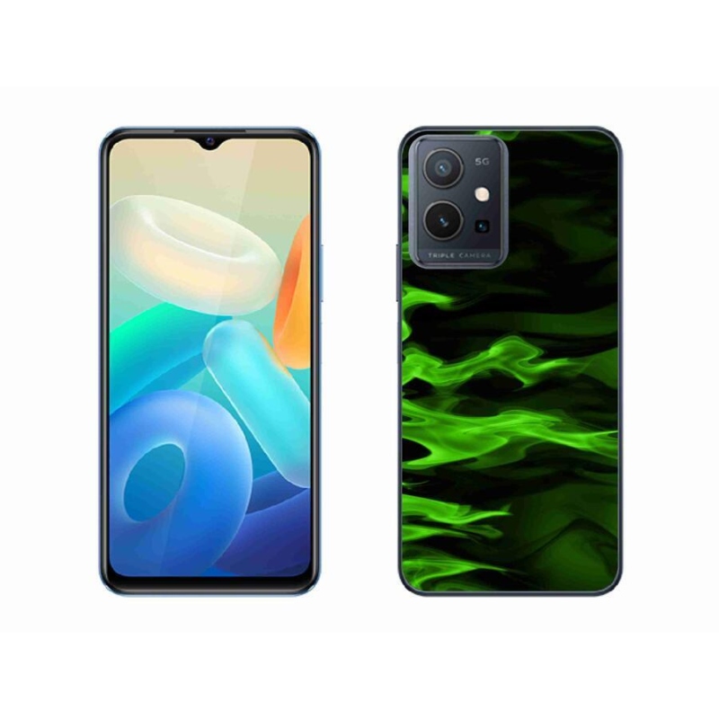 Gelový kryt mmCase na mobil Vivo Y55 5G - abstraktní vzor 10