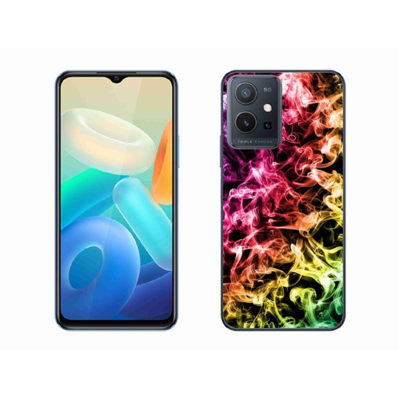Gelový kryt mmCase na mobil Vivo Y55 5G - abstraktní vzor 6