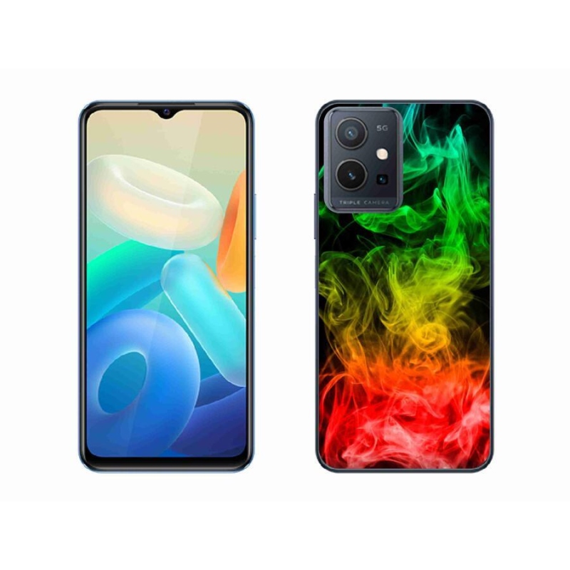 Gelový kryt mmCase na mobil Vivo Y55 5G - abstraktní vzor 7