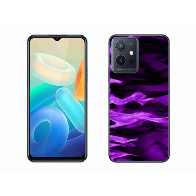 Gelový kryt mmCase na mobil Vivo Y55 5G - abstraktní vzor 9
