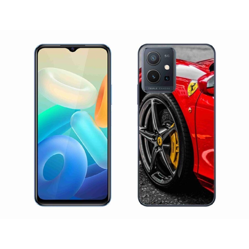 Gelový kryt mmCase na mobil Vivo Y55 5G - auto 1