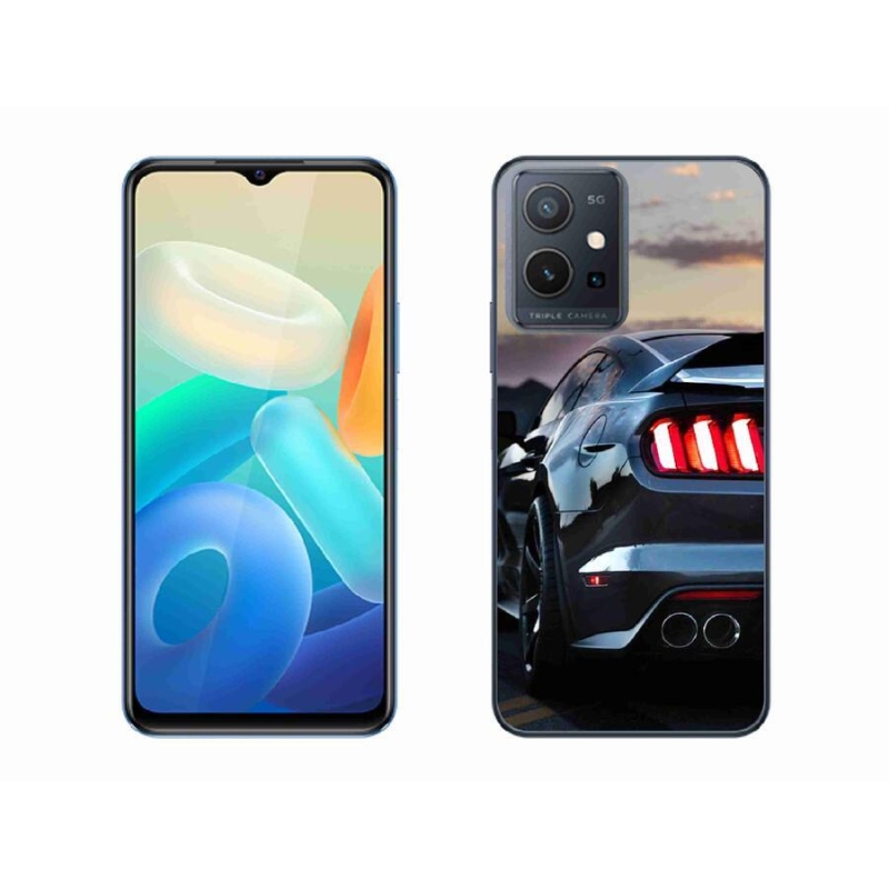 Gelový kryt mmCase na mobil Vivo Y55 5G - auto 7