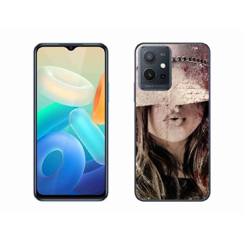 Gelový kryt mmCase na mobil Vivo Y55 5G - dívka