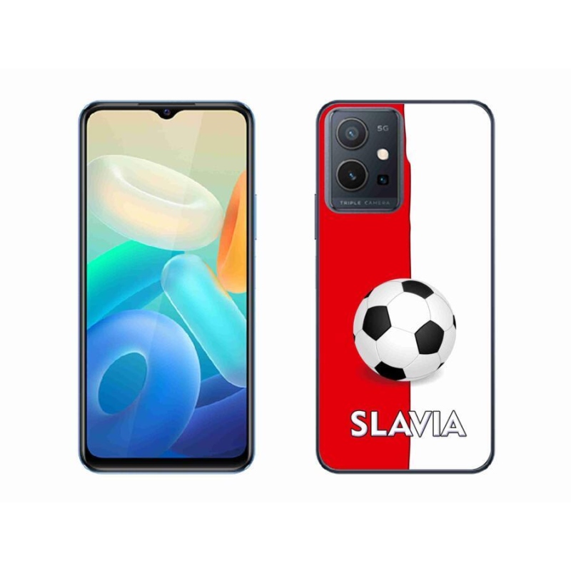Gelový kryt mmCase na mobil Vivo Y55 5G - fotbal 2