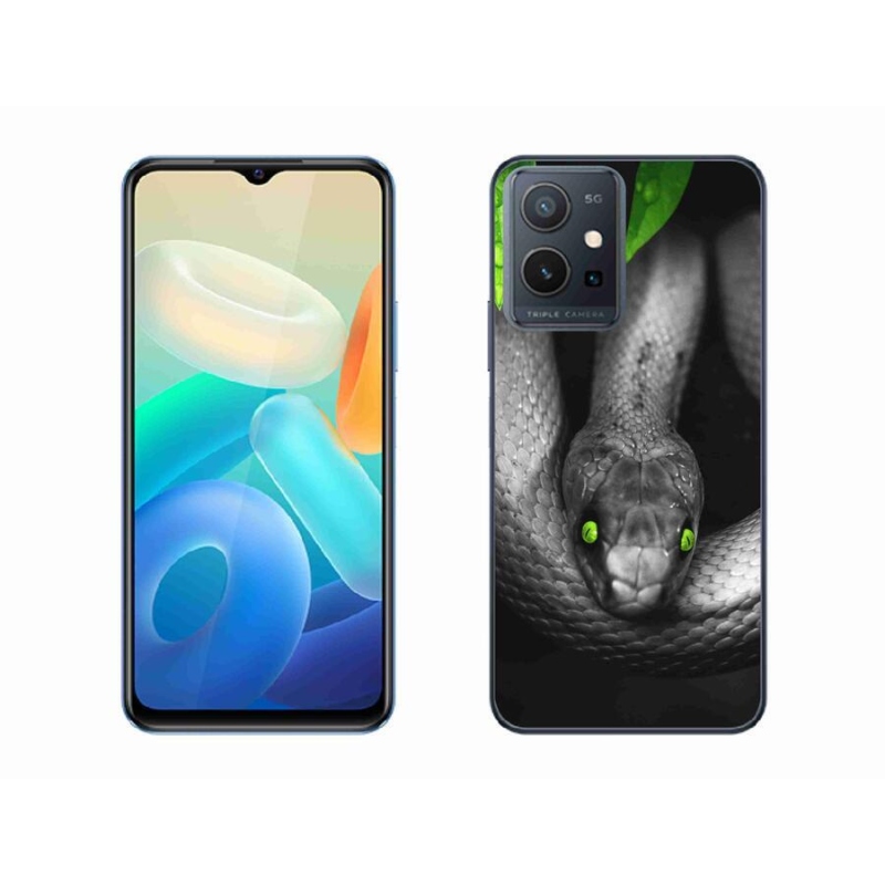 Gelový kryt mmCase na mobil Vivo Y55 5G - had
