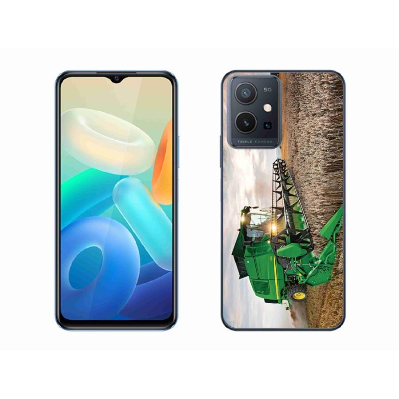 Gelový kryt mmCase na mobil Vivo Y55 5G - kombajn