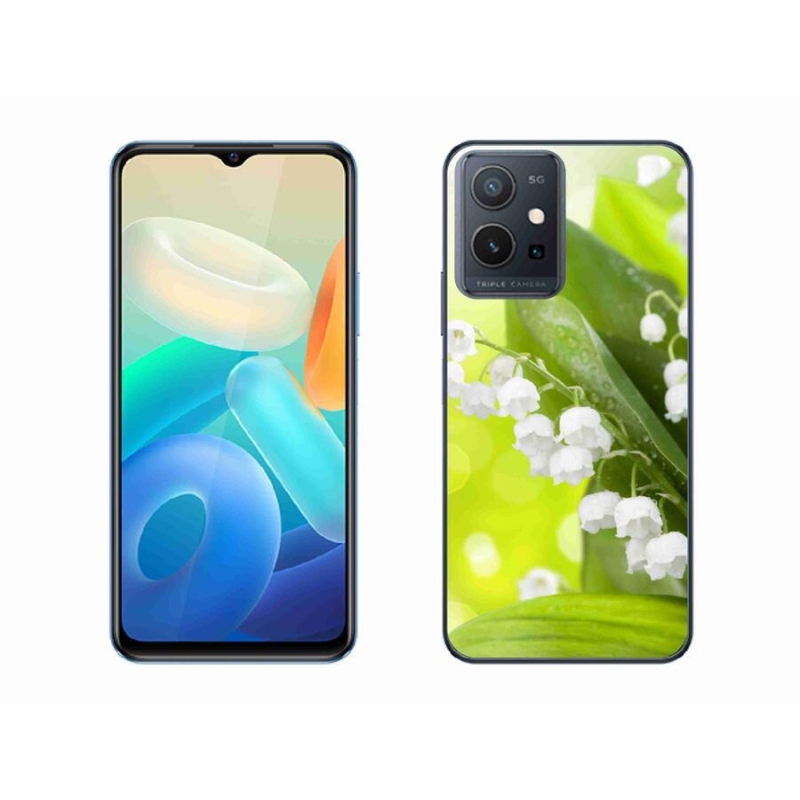 Gelový kryt mmCase na mobil Vivo Y55 5G - konvalinka